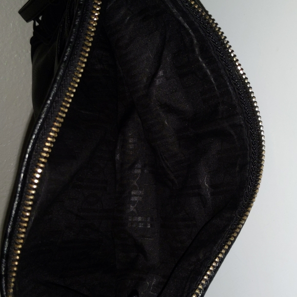 Leather Fringe Fold Over Clutch - Picture 9 of 12